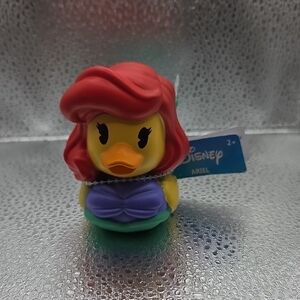 Disney Ariel Duck with Red Hair and Purple Top